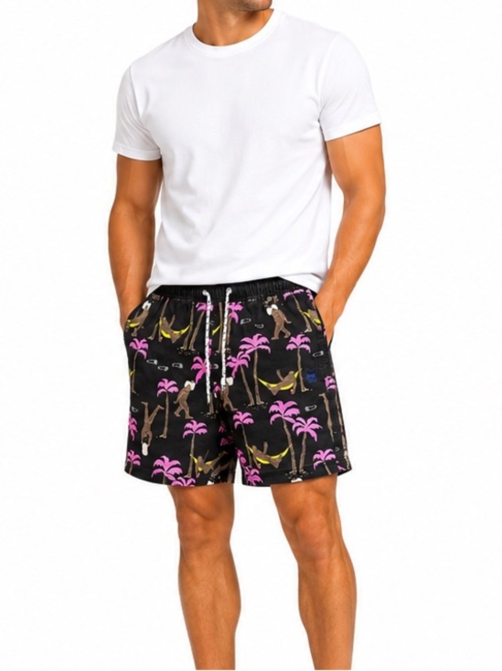 Big Foot Swim Short by Party Pants size medium MSRP $78